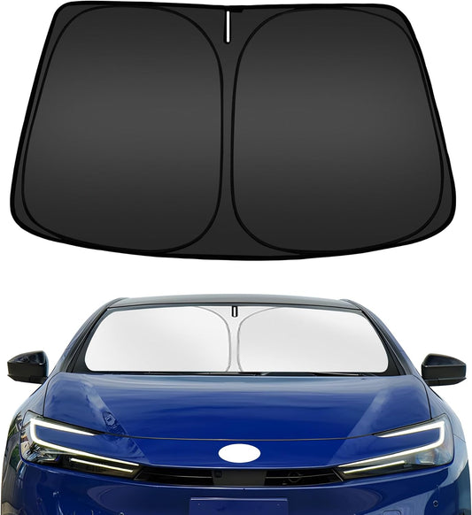 ARISMOTOR Windshield Sun Shade for Toyota Prius/Prius Prime Hatchback 2023-2025, Custom Fit Foldable Front Window Sunshade Sun Visor Protector, Block UV Rays Keep Your Car Cooler