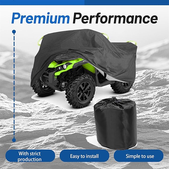WFLNHB XXXL ATV Cover Replacement for Can-Am Outlander 450 570 650 850 1000R