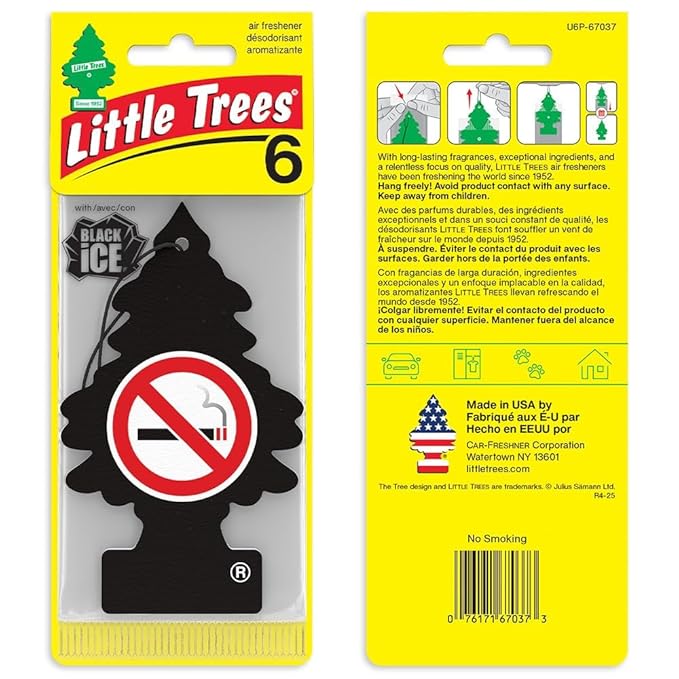 LITTLE TREES Car Air Freshener | Hanging Tree Provides Long Lasting Scent for Auto and Home | No Smoking, 24 Air Fresheners
