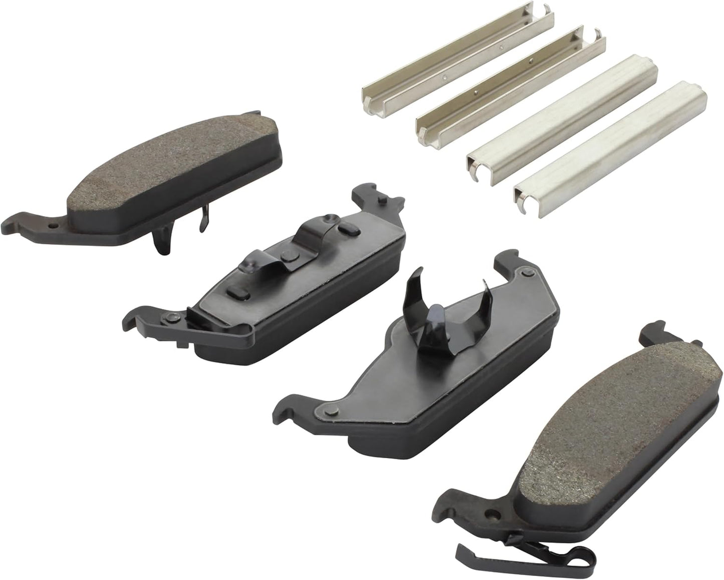 Premium Semi-Metallic Rear Brake Pads (1001-0963M) Compatible with Dodge Dakota 2003-2004