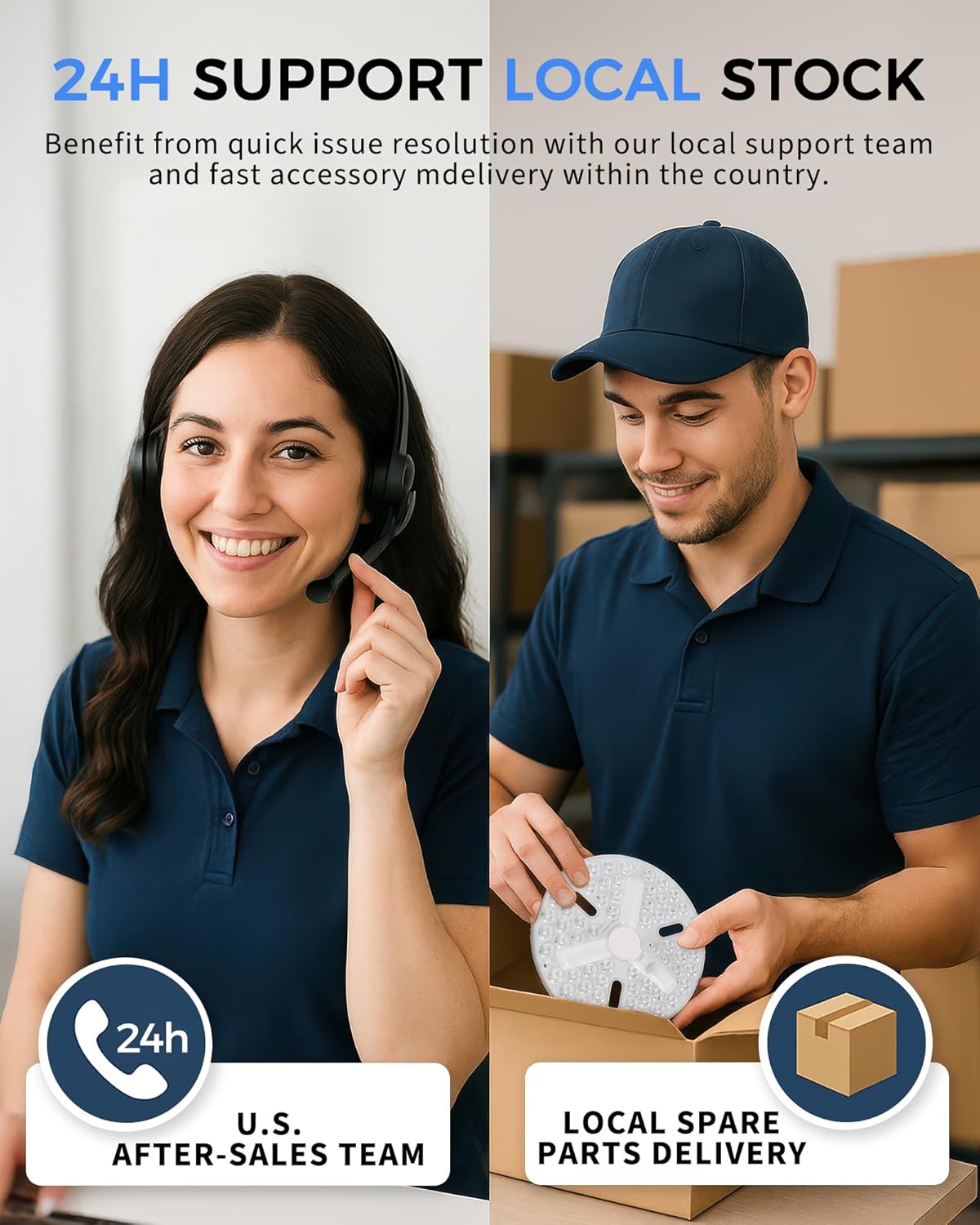 96-Inch Industrial Ceiling Fan with Lights and Remote - Extra Large Indoor/Outdoor Fan with 8 Aluminium Blades,Smart Fan Works with Voice Control,Model:ZCCF04BK-96