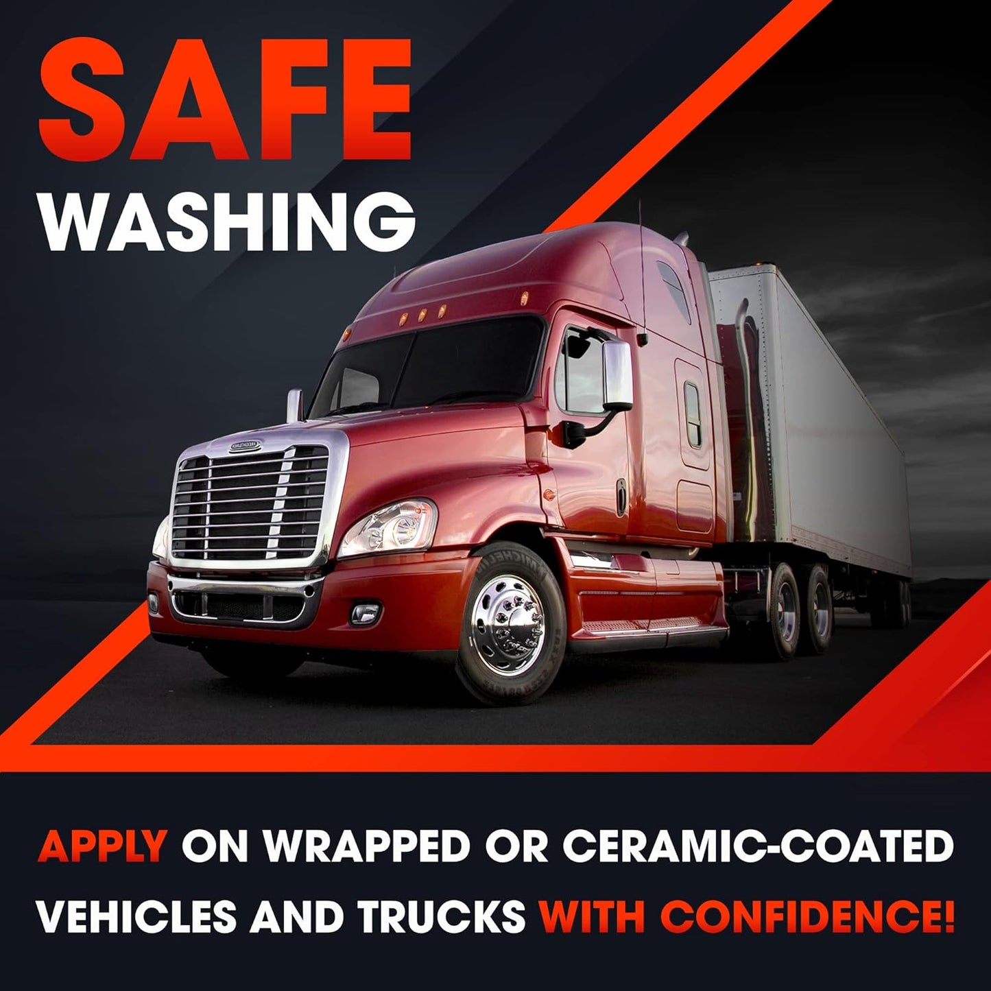 Swift Touchless Car Wash Shampoo (4 Gallon) - No Brushing Required, High Foaming Car Soap, Heavy Duty, Auto Detergent for Foam Cannon, Works on Cars, Trucks, RVs, Motorcycles, Upholstery & More!