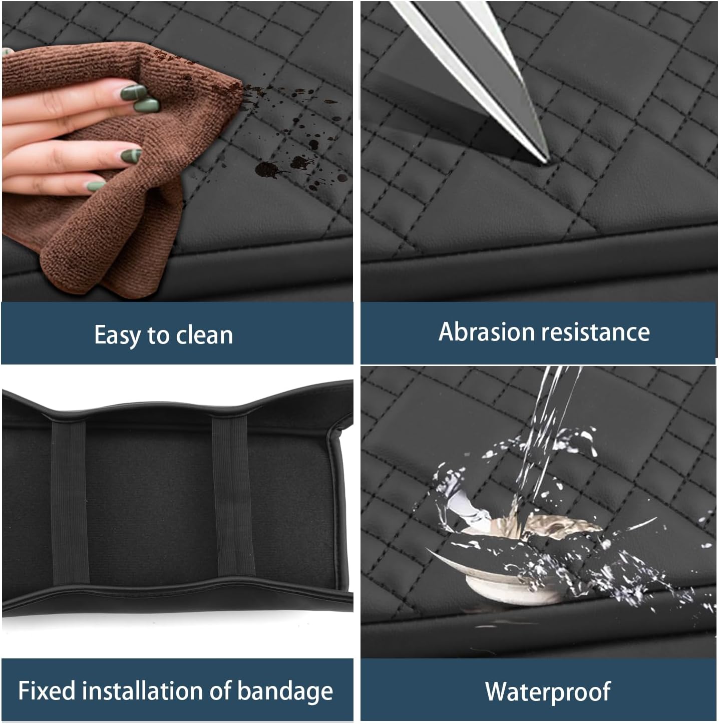 Ruiya 2025 BMW X3 Center Console Cover,for BMW 2025 X3 G45 (30 xDrive/M50 xDrive) Accessories Soft Comfy Plus Cotton Thicken Armrest Lid Cover Compatible with 2025 BMW X3 Interior Accessories