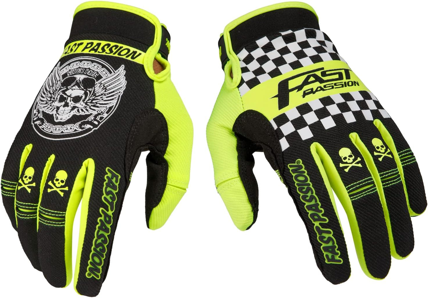 Motorcycle Gloves for Men/Women - Dirt Bike & Motocross Gloves with Anti-Slip ATV BMX MX MTB Riding Cycling Features