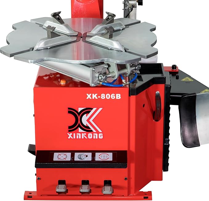 XK-806B-70D Tire Changer Wheel Balancer Machine Combo Rim Clamp 14-28 Inches 2.0 Horsepower