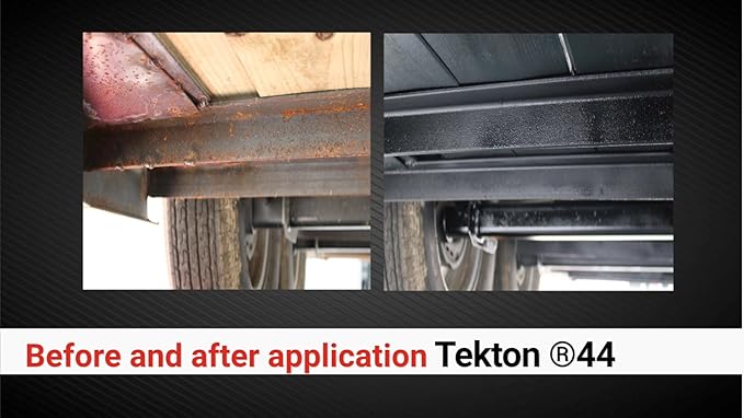 Tekton44 Undercoating for Vehicles, Automotive Black Undercoating Kit (8 Liter Cans + 1 Spray Gun + 1 Spray Wand)