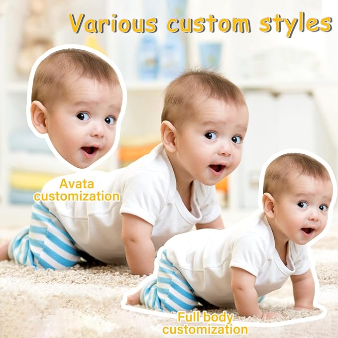 Custom Air Fresheners with Picture - Personalized Double Sided Photo Air Freshener, Customized Air Freshener for Car Wardrobe Bathroom Hanging Ornaments (A5-Irregular Shape)