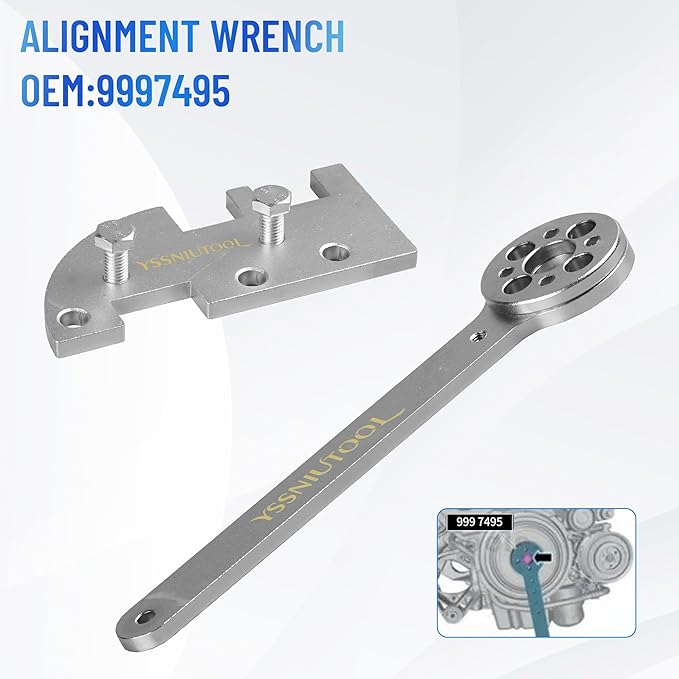 Camshaft Chain Timing Tool for New Volvo 2.0T S60 S80 V60 V70 XC60 XC70 XC80 Engines Timing Belt,Camshaft Alignment Tool Kit for New Volvo 2.0T