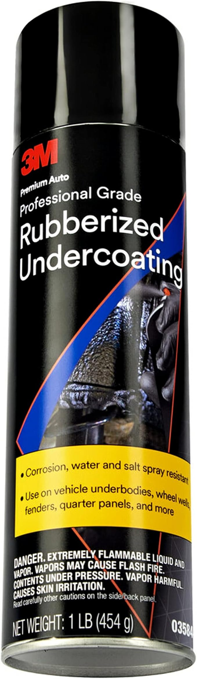 3M 3584 Professional Grade Rubberized Undercoating 6 16oz Cans