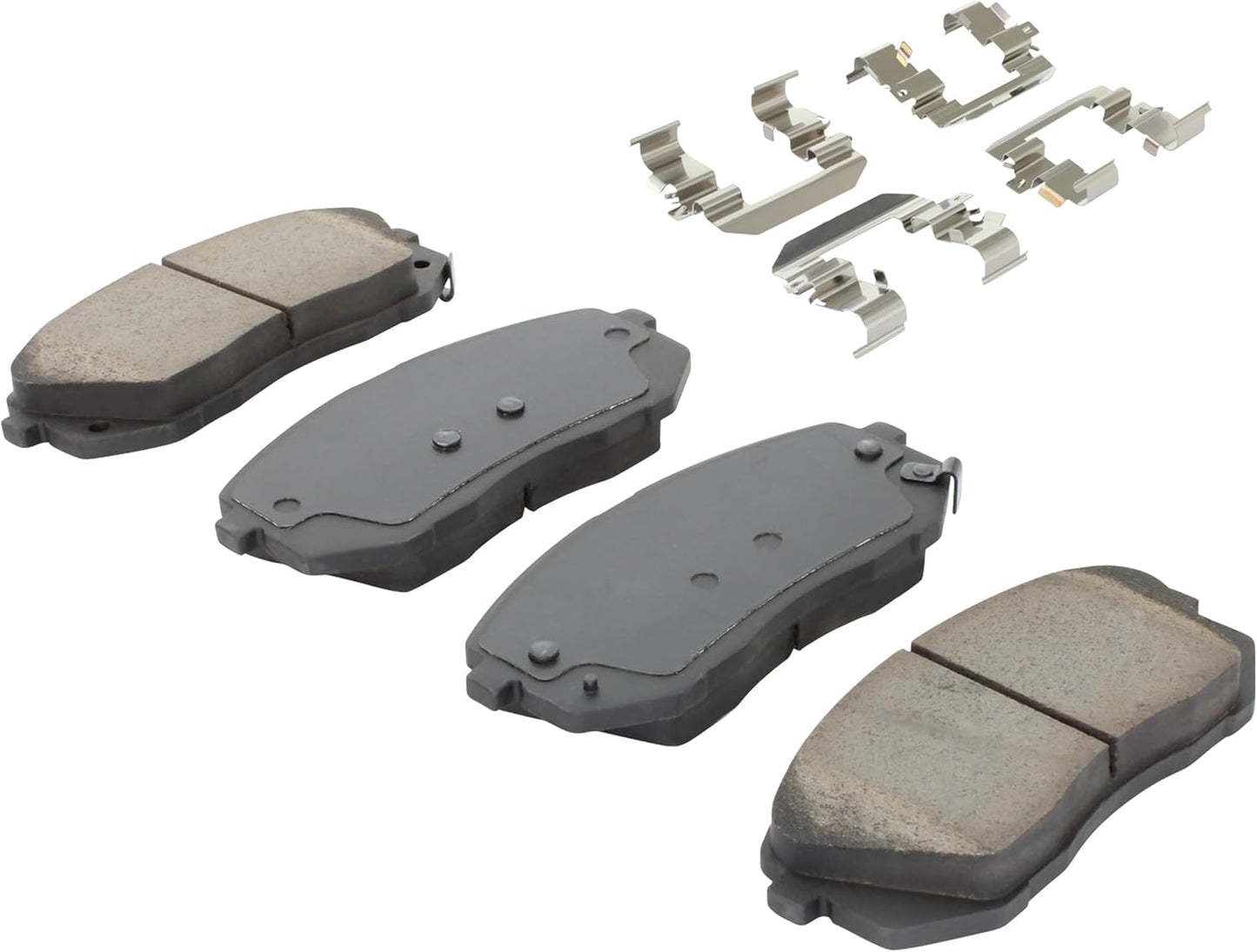 Premium Ceramic Front Brake Pads (1001-1826C) Compatible with Hyundai Kona Electric 2019-2023, Hyundai Sonata 2015-2019, Kia Niro EV 2019-2022, Kia Optima 2016-2020
