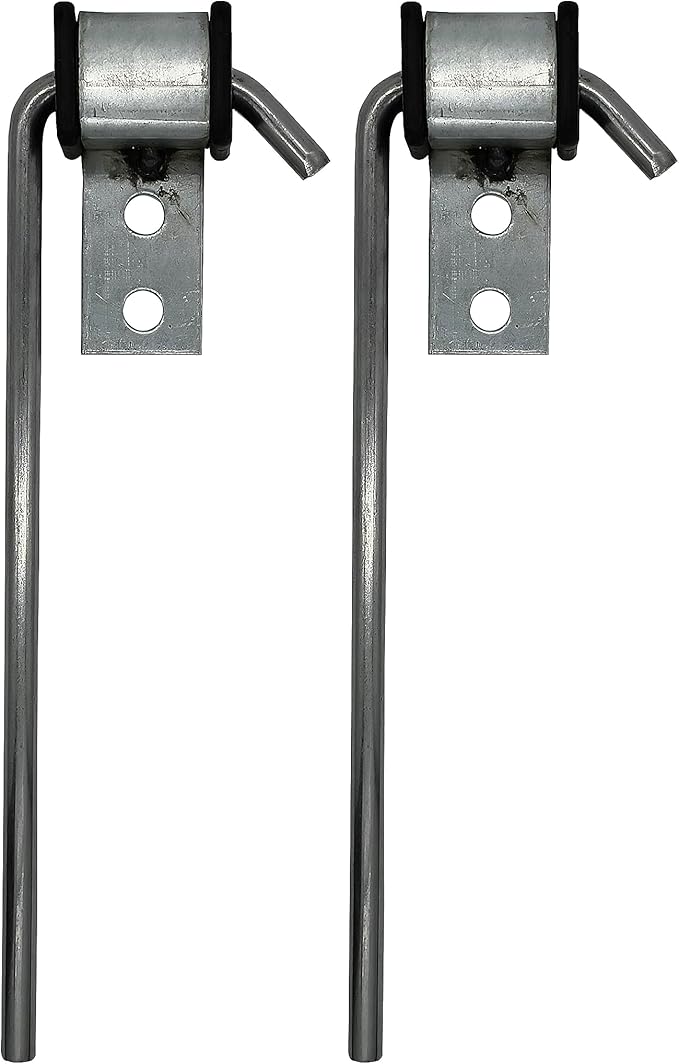 2 Pcs Heavy Duty Exhaust Hanger Rod -Universal Use Exhaust Bracket Hanger - 3/8" Rod 10" Long