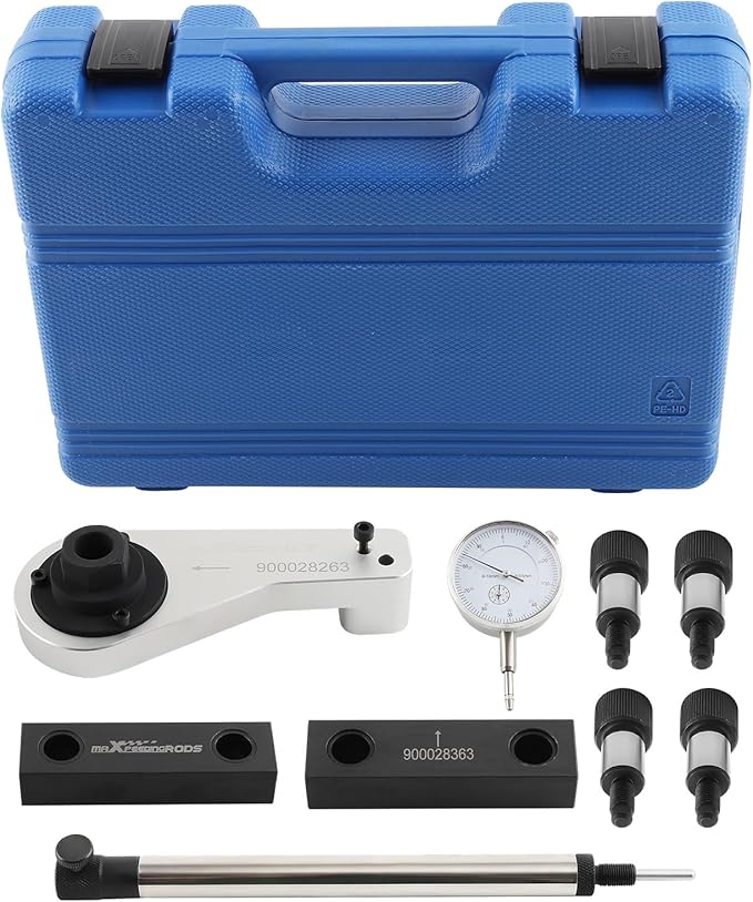maXpeedingrods Engine Timing Tool Kit for Maserati Ghibli Quattroporte Levante 3.0T M156B M156C M156D Engine, Camshaft Locking Timing Tool 900028263 900028363, 9PCS