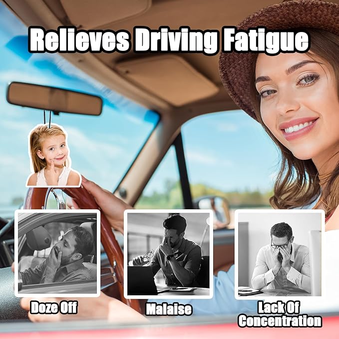 Custom Air Fresheners with Picture - Personalized Photo Car Hanging Decor Accessories Gift for Valentine’s Day Birthday Ideal for Car Wardrobe Bathroom Hanging Ornaments.(1pcs-Crop)