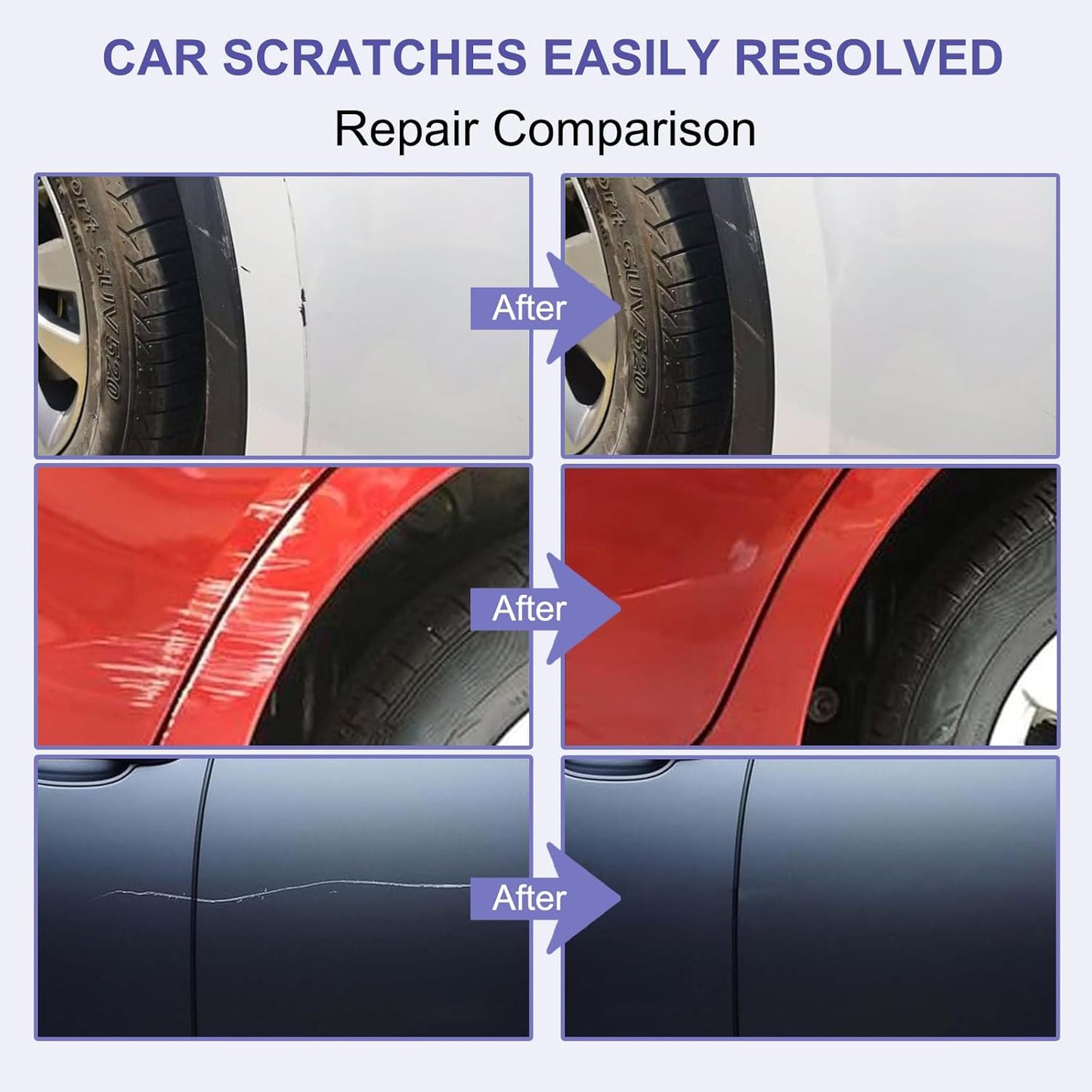 Touch Up Paint for BMW Dark Graphite (A90)-Exact Match–Chips and Nicks TouchUp Paint Pen Scratch Repair Car Accessories Car Paint Pen for Erase Car Scratches