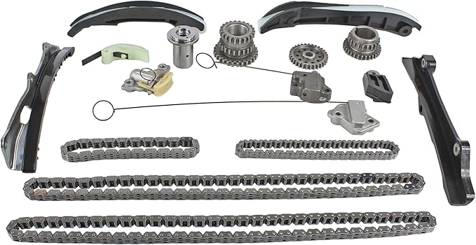 DNJ EK1169M Master Engine Rebuild Kit for 2011-2022 Chrysler, Dodge, Jeep, Ram, Volkswagen 1500, 1500 Classic, 200 3.6L V6 24V DOHC 3604cc