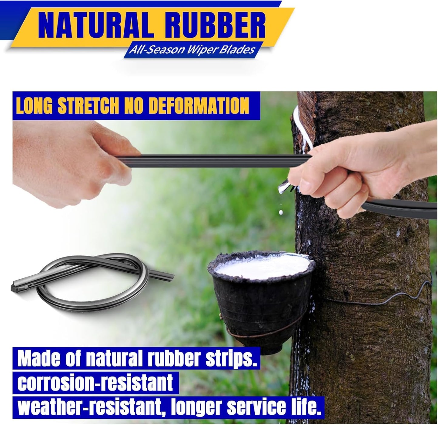 3 wipers Replacement for 2012-2016 Honda CRV CR-V, Windshield Wiper Blades Original Equipment Replacement - 26"/16"/13" (Set of 3) U/J HOOK