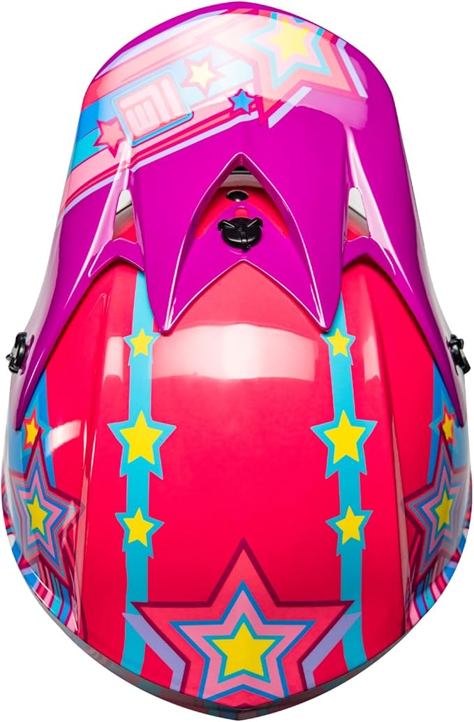 ILM Youth & Kids Dirt Bike Helmets Motocross ATV Dirtbike BMX MX Offroad Full Face Motorcycle Helmet, DOT Approved Model 128YS (Pony Pink, Youth-Small)