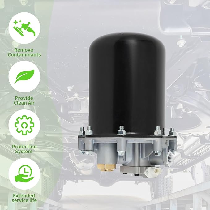Air Dryer 12 Volt Direct Replacement for AD-9 Style 109685, 065225 DC Heater