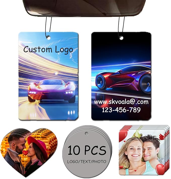 Personalized Car Air Freshener