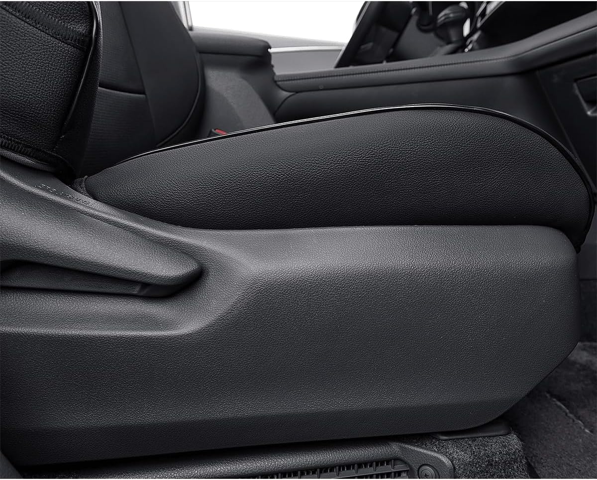 EKR Sienna Seat Covers for Toyota Sienna XLE,XSE,7-Passenger Seating,2nd Row Captain Chairs 2021-2025,Front Seat and Rear Seat,Black Car Seat Covers- 1st and 2nd Row Only, Leather(Black)