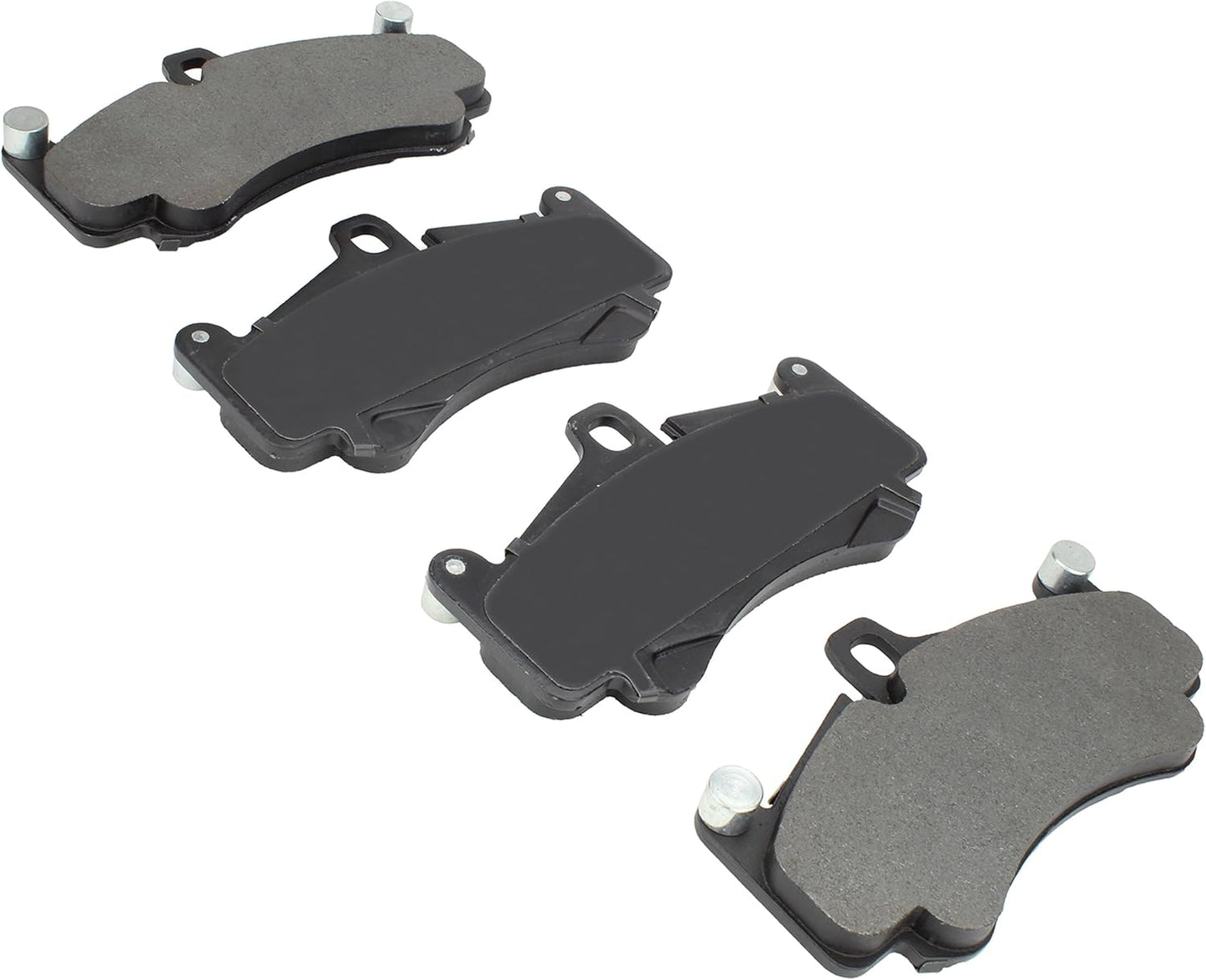 Premium Semi-Metallic Front Brake Pads (1001-0991M) Compatible with Porsche 911 2002-2013, Porsche Boxster 2005-2006, Porsche Carrera GT 2004-2005