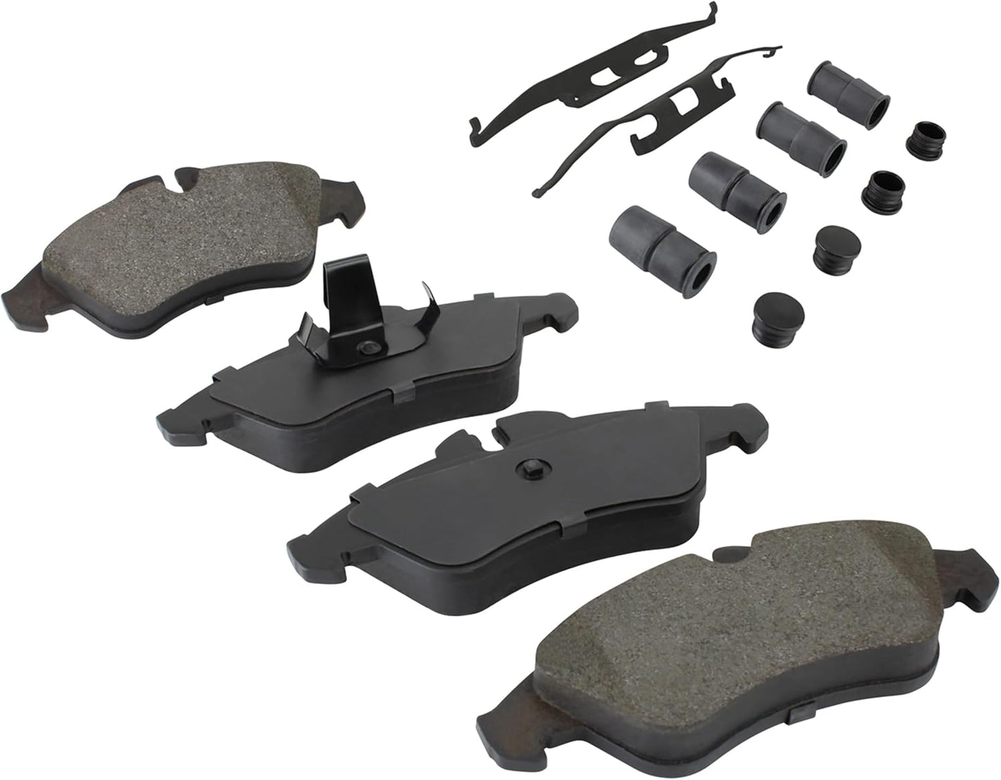 Premium Semi-Metallic Front Brake Pads (1001-0950M) Compatible with 2002-2006 Dodge/Freightliner/Mercedes-Benz (Sprinter/Sprinter 2500/Sprinter 3500)