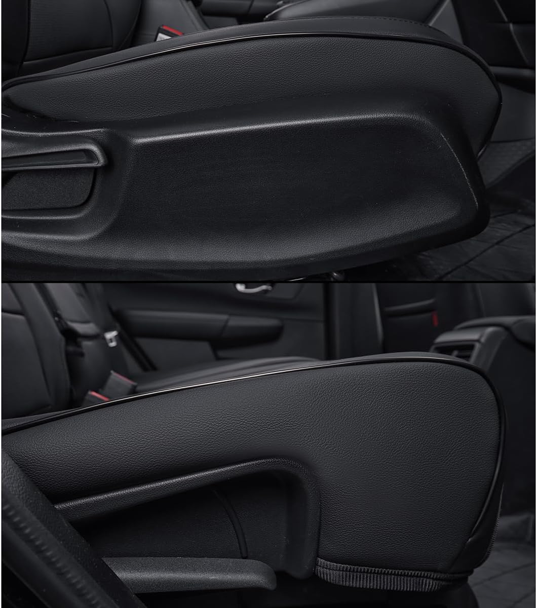 EKR Sportage Seat Covers Custom Fit for KIA Sportage EX,X-Line,SX,SX Prestige,X-pro,X-pro Prestige 2023 2024 2025 2026 Leather Car Seat Cover Full Set - Faux Leather(Black)