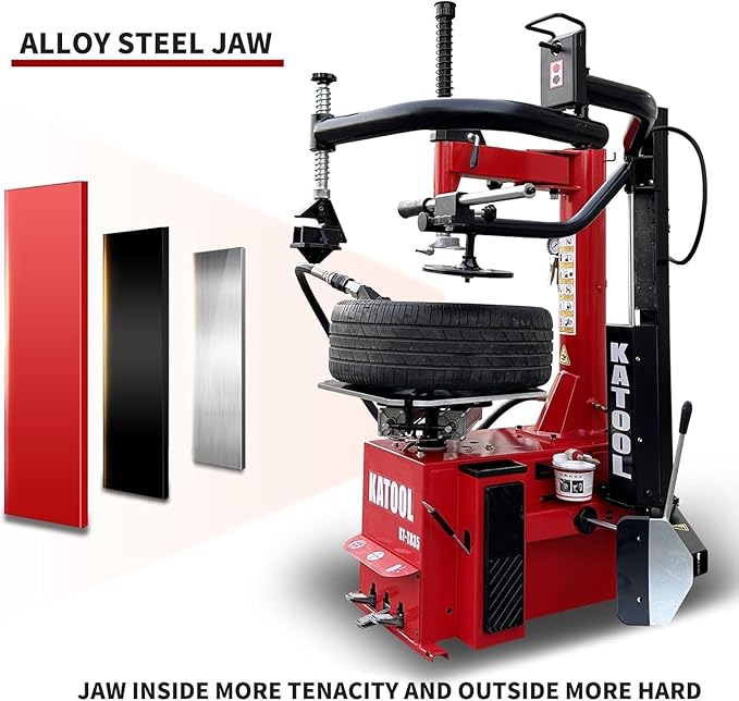 KATOOL 2.0HP Tire Changer Machine Combo Bead Blaster with Assist Arm Tire Machine Wheel Balancer Machine Tire Changer Wheel Changers Machine