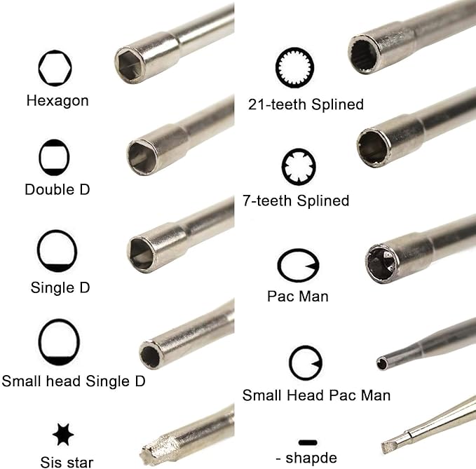 PANGOLIN 10 Pcs Carburetor Adjustment Tool Kit, Carb Adjustment Tool Kit with case, Cleaning Tool and Ignition Spark Tester, Tune-up Adjusting Tool for Common 2 Cycle Carburetor Engine