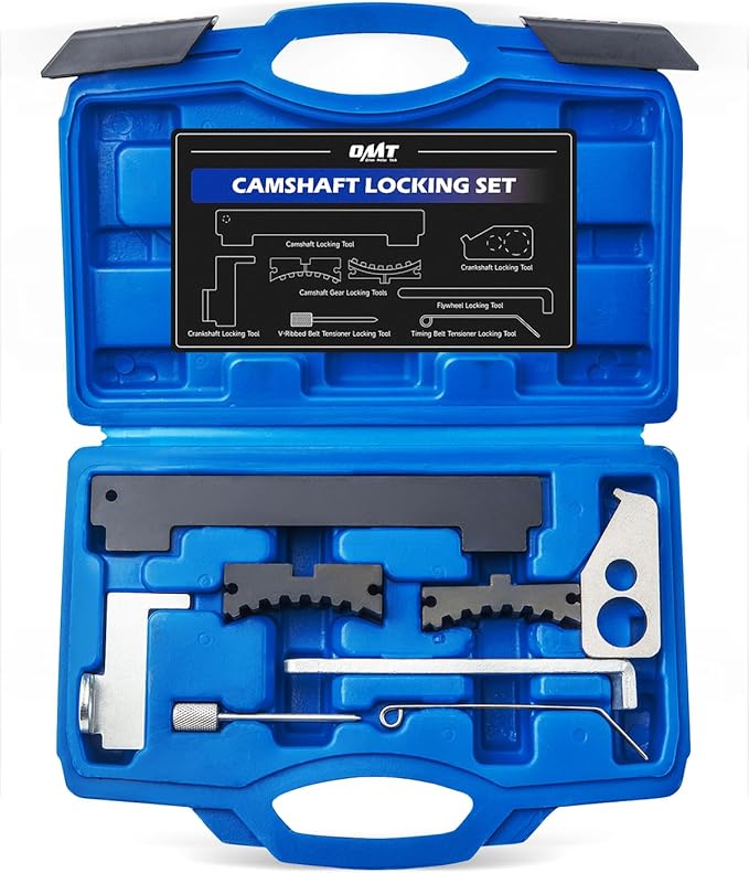 Orion Motor Tech Engine Camshaft Tensioning Locking Alignment Timing Belt Tool Kit Compatible with Chevy Cruze Aveo Alfa Romeo Fiat 16V 1.4 1.6 1.8 en6340 km6340