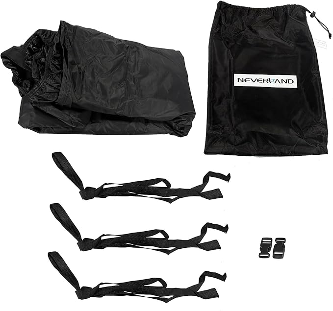 NEVERLAND UTV Cover Waterproof - All Weather Protection UTV Cover Compatible with RZR Polaris Ranger Yamaha Rhino Can-Am Commander Defender Honda Pioneer Sxs