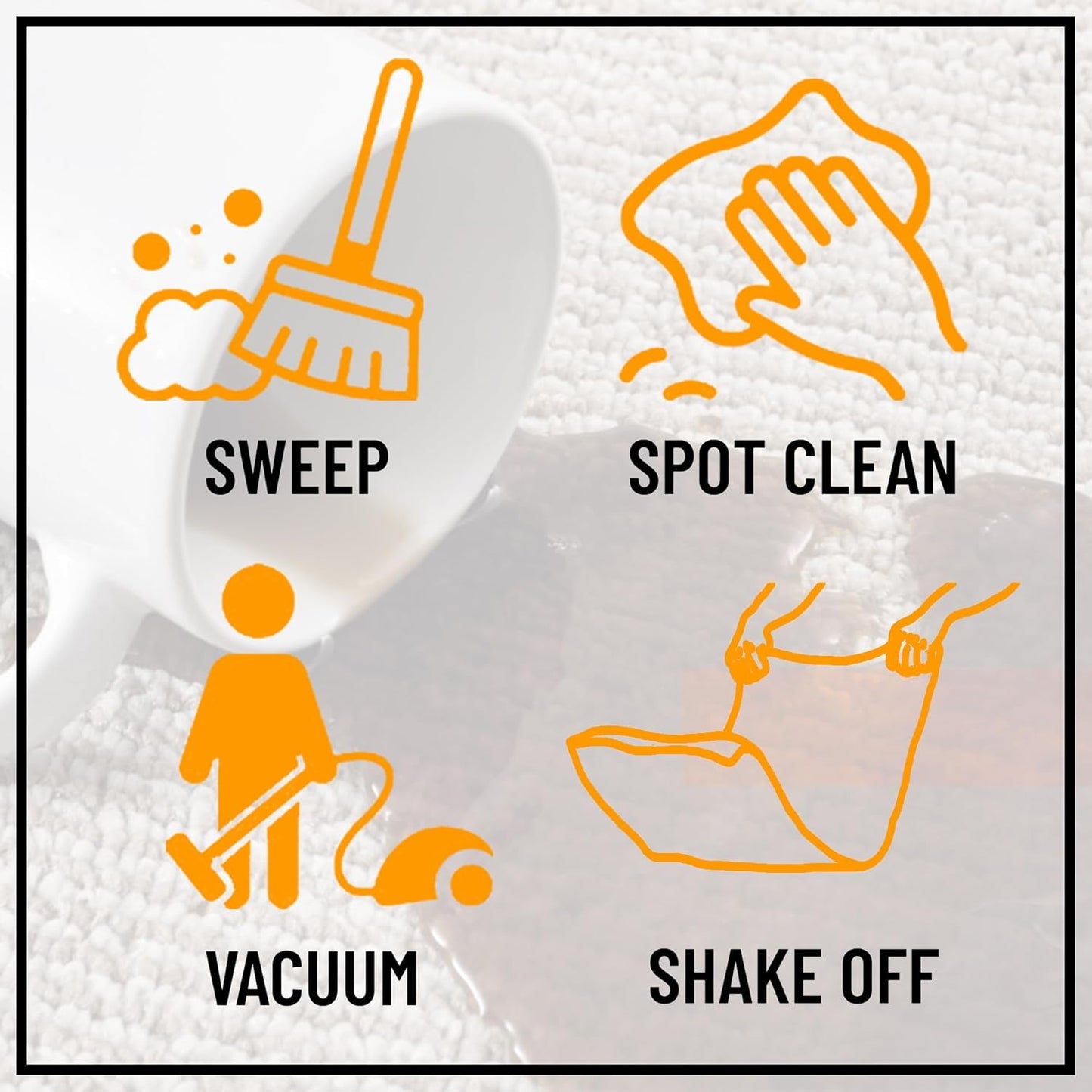 Ottomanson Hallway Runner Rug 2'7" x 9'10" Non Slip Solid Area Rugs Easy to Clean Laundry Rug Runner Durable & Pet Friendly Floor Carpet Runners for Hallways Entryway Living Room Kitchen, Black