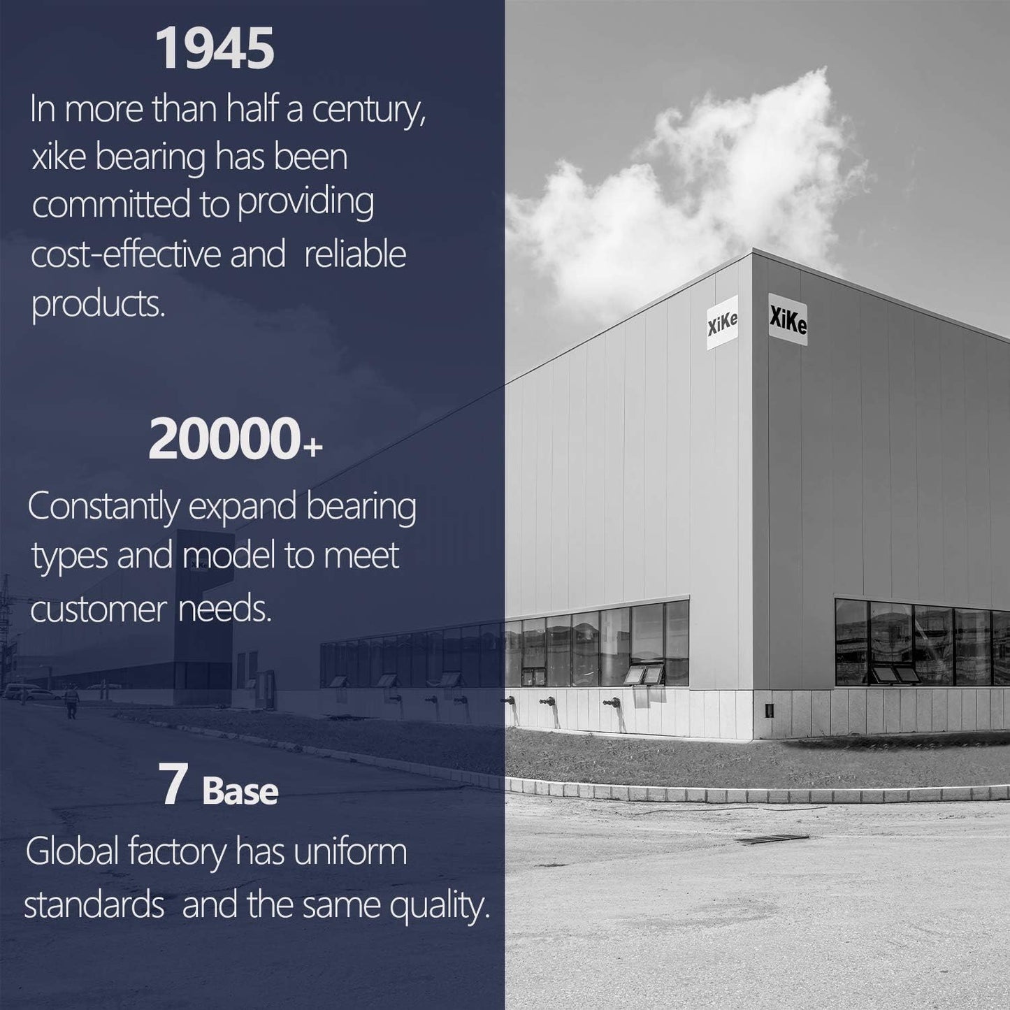 XiKe 10 Pack Black 2" Nylon Garage Door Roller 4" Stem, Quiet/Durable and High Load, Use 6200-2RS Double Seals Precision Bearings.