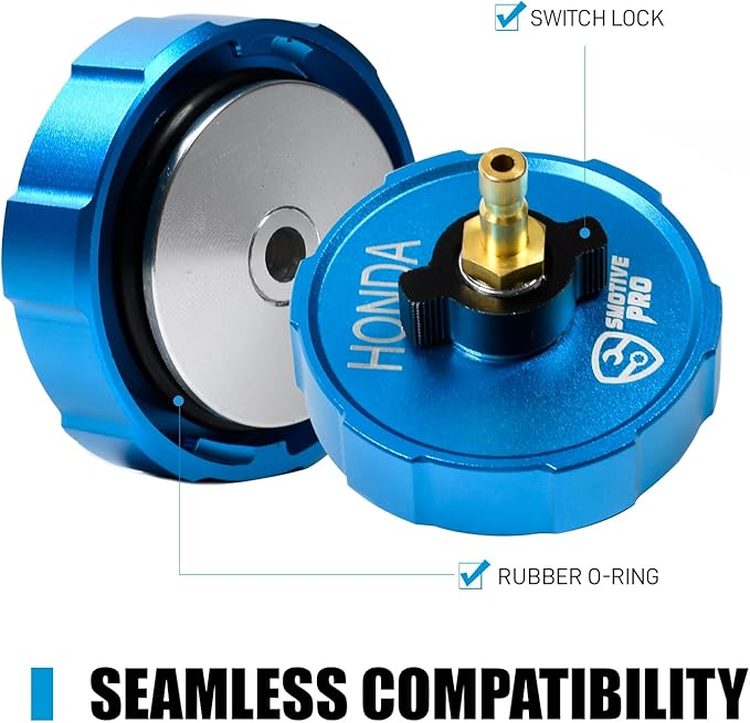 56mm Master Cylinder Bleeder Adapter Compatible with Honda Accord, Aluminum Alloy Brake Bleeder Adapter