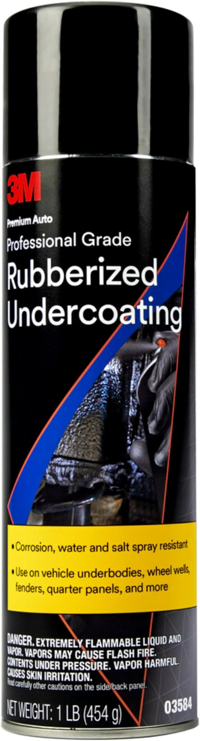3M 3584 Professional Grade Rubberized Undercoating 6 16oz Cans