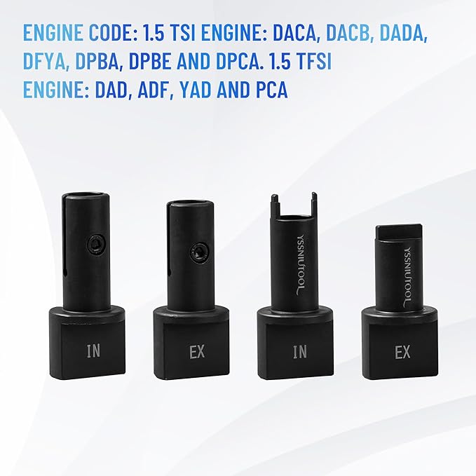 Engine Timing Tool Kit Compatible with Volkswagen Audi Skoda Seat 1.5L TSl Petrol Engine Since 2017 Replace VAS 611 007, T10499A, T10504/1, T10340, 1376-A, G 1376A, T10550/2/3