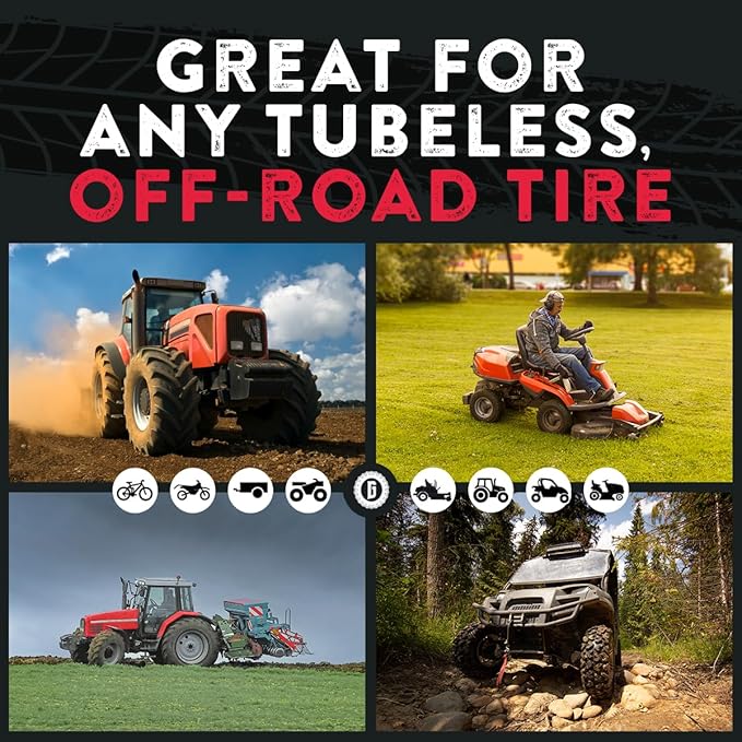 GlueTread Tractor Sidewall Tire Repair Kit | Off-Road Puncture Repair Anywhere No Need to Remove Tire | Enough Material to Patch 5-7 Tires | Puncture Repair Kit for Tractors, Trailers and Mowers