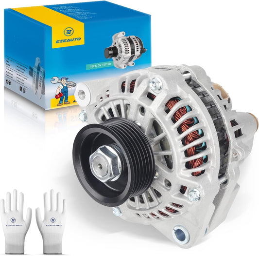 EzeXpreze Honda Civic Acur.a Alternator Replacement for 2001 2002 2003 2004 2005 EL L4 1.7L, 70AMP CCW 06311PLM505RM 31100-PLM-A01A02 02RM AHGA50 64 A005TA6991A 7091 7191 ZC 400-48035 13893N