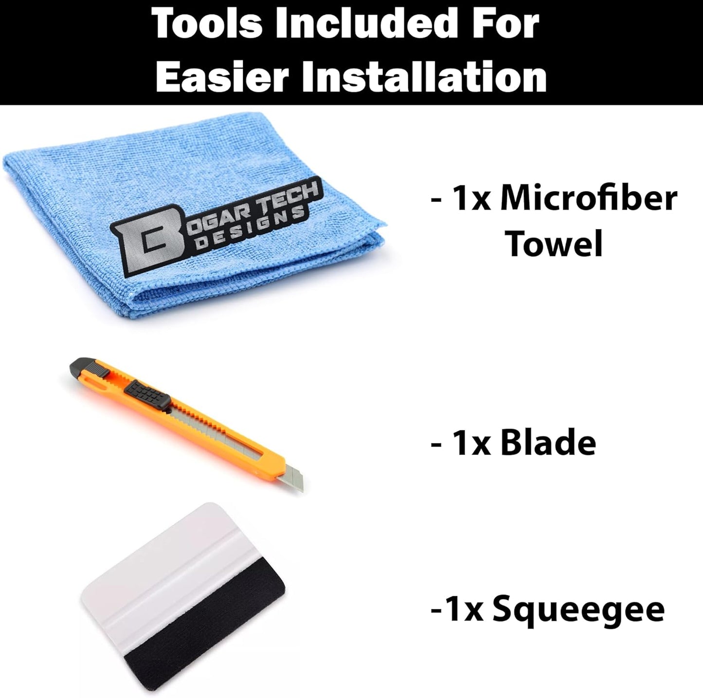 BOGAR TECH DESIGNS Full Headlight Head Light Tint Kit Compatible with Toyota Camry 2025-2026, Dark Smoke