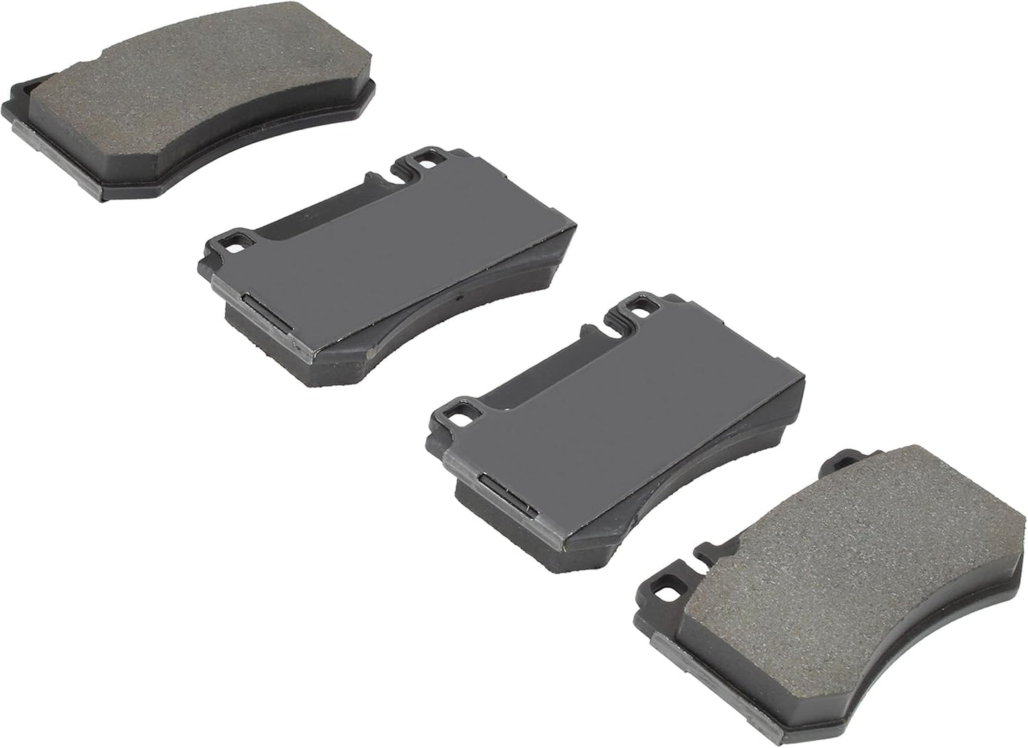 Premium Semi-Metallic Rear Brake Pads (1001-0984M) Compatible with 2003-2011 Mercedes-Benz (CL55 AMG/CL600/CL65 AMG/CLK55 AMG/CLK63 AMG/CLS55 AMG/E55 AMG/S55 AMG/S65 AMG/SL55 AMG/SL600)