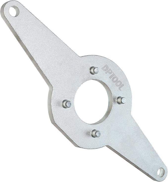 DPTOOL Vibration Damper Holding Tool Crankshaft Pulley Removal Shock Absorber Compatible with Audi Skoda VW 1.8 2.0 4V TFSi EA888 Vibration Damper Assembly 4 Cylinder Replace T10531