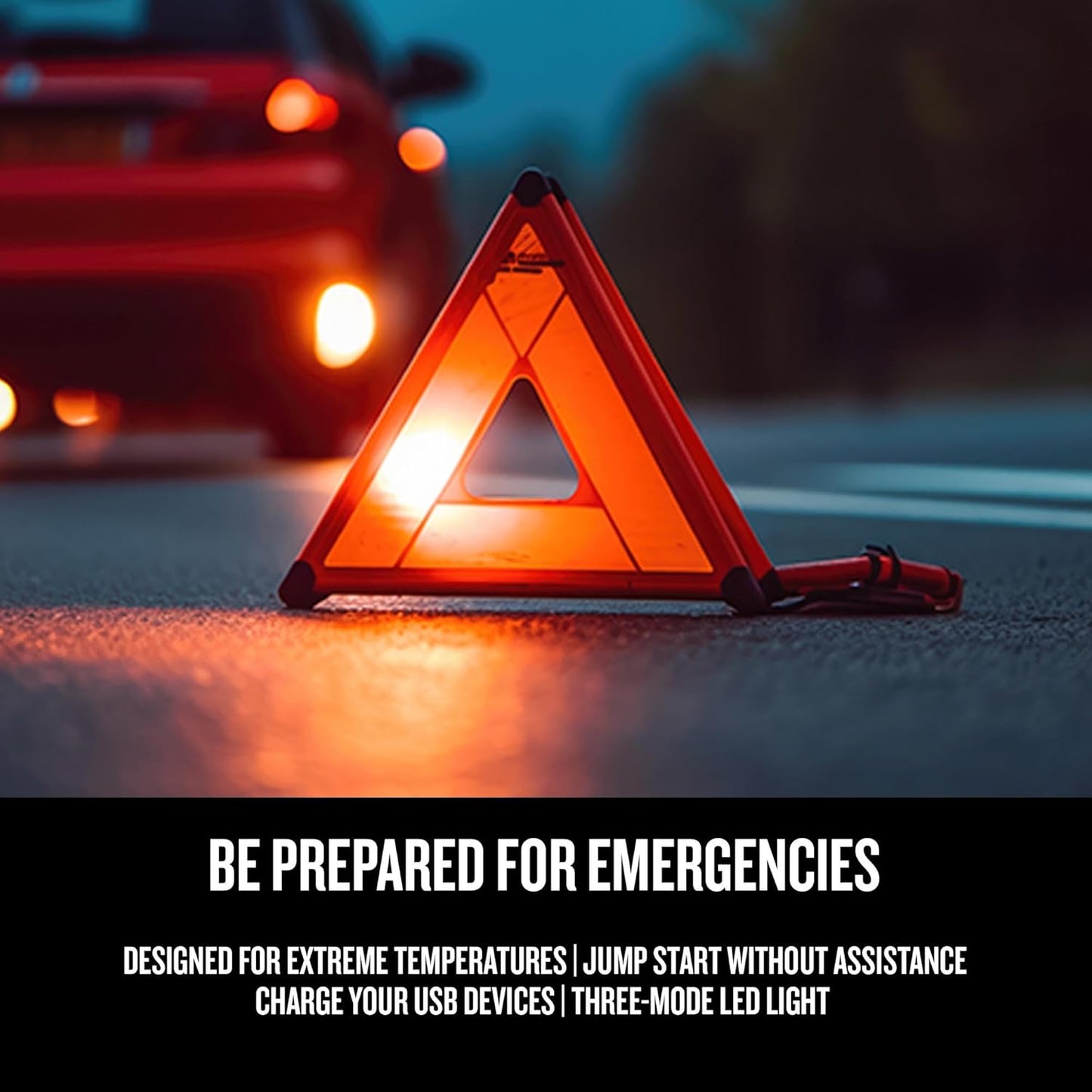 CRAFTSMAN Lithium Jump Starter and Portable Power Pack, CMXCESM264, 3-in-1, 2.4 Amp USB Port, LED Light, 1500 Amps, 12 Volt, for Motorcycle, Car, SUV, Truck, and Marine Batteries