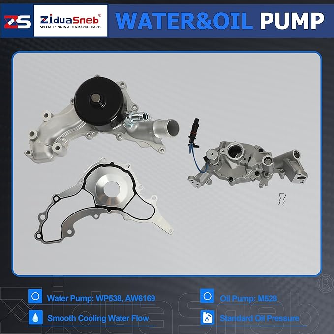 3.6 Engine Camshafts w/Rocker Arm Lifters Timing Chain Kit Water & Oil Pump Valves Fit For Chrysler Dodge Jeep Ram 1500 ProMaster 3.6L V6 DOHC 2011-2016 5184377AG 5184378AG 5184379AG 5184380AG