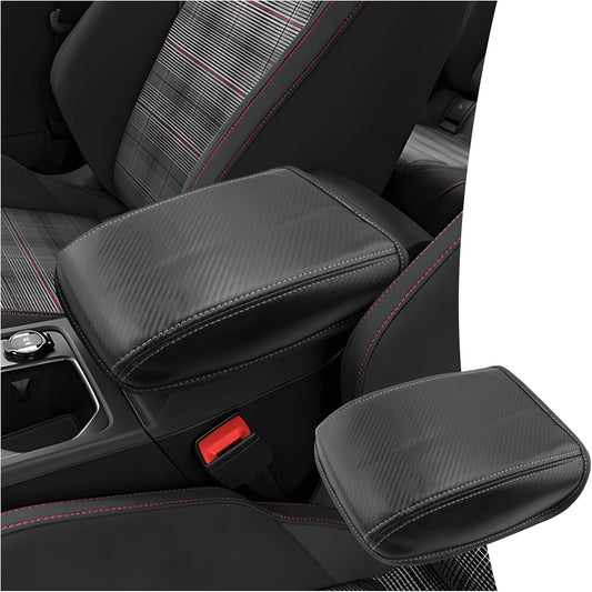 CDEFG for Volkswagen Golf R VW GTI Golf 8 MK8 2020-2025 Center Console Cover Armrest Box Cover for Golf R/GTI Golf8 Accessories Console Arm Rest Protector