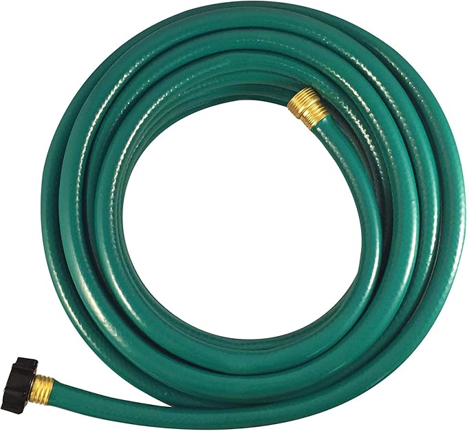 Flexon 5/8-Inch by 25-Foot Reinforced Garden Hose FR5825, 25ft, Green (Pack of 10)