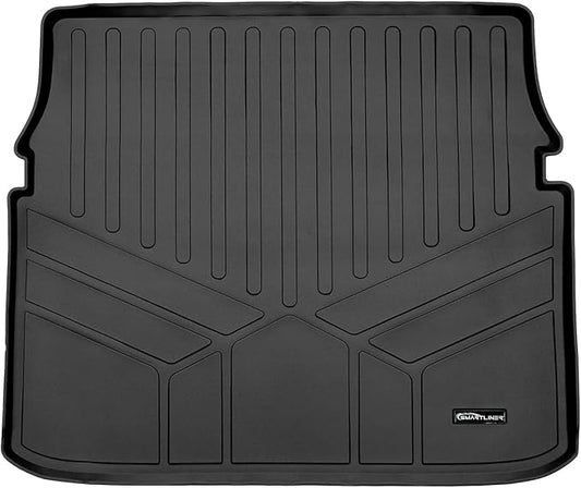 SMARTLINER All Weather Custom Fit Cargo Trunk Liner Floor Mat Behind 3rd Row Black Compatible with 2018-2025 Honda Odyssey