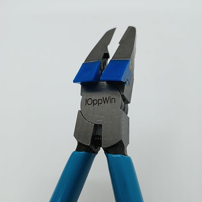 Panel Clip Pliers, Multipurpose Diagonal Cutting Pliers with Stainless Steel Blades and Rubber Handles, Fastener Removal Tool for Car Door Panel Clips and Plastic Rivets