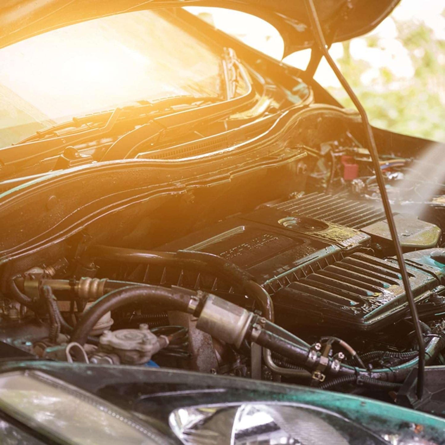 Akfix A115 Engine Cleaner and Degreaser - Quick and Bright Cleaner for Car, Motorcycle, Automotive and Machine Engine - Oil Grease Remover, Degreaser Cleaner Spray | 12 Pack, 16.9 Oz.