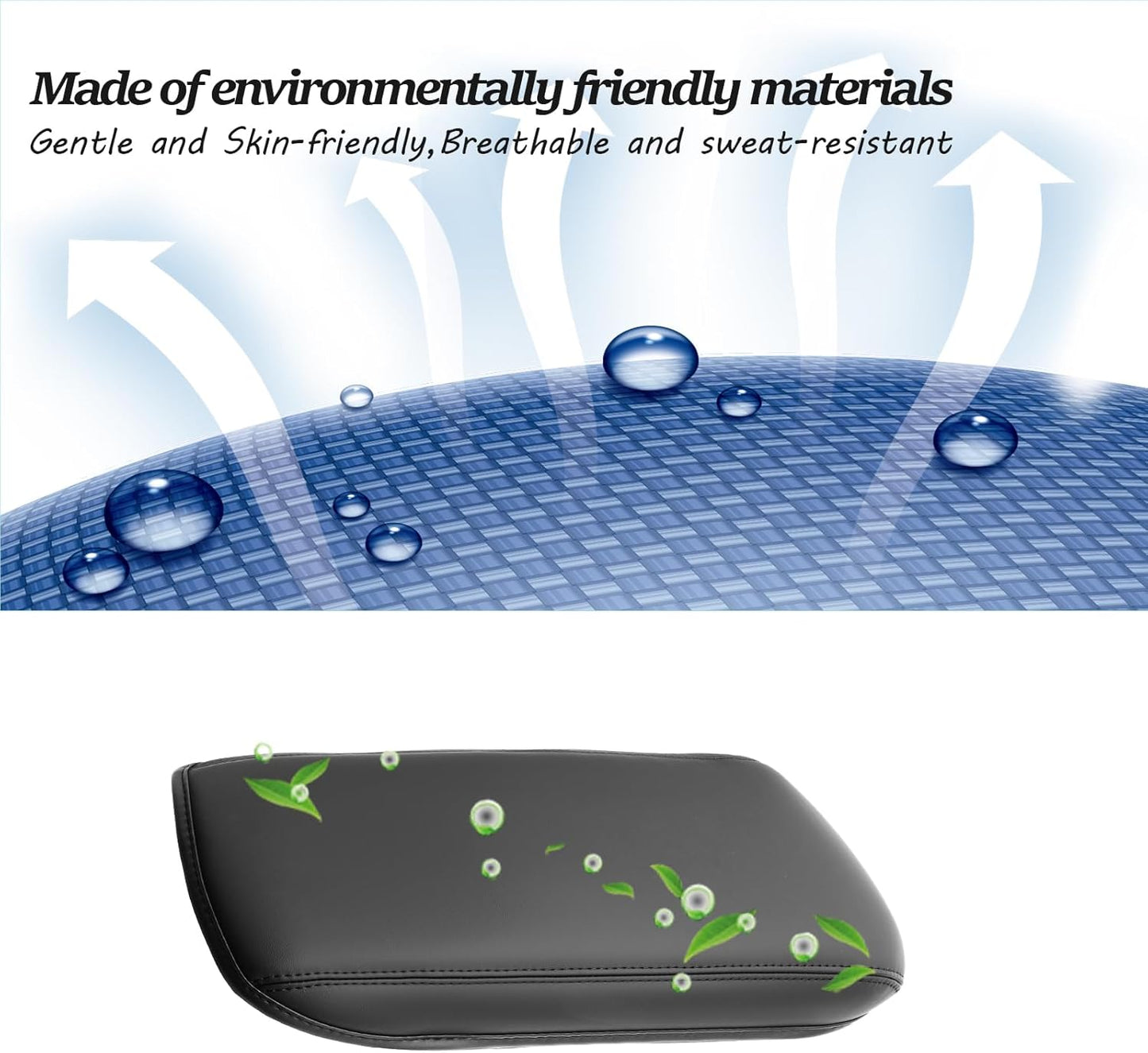 SKTU for 2021-2025 Mitsubishi Outlander Sport Center Console Cover for 2021-2025 Mitsubishi Outlander Sport Armrest Cover 2024 2025 Outlander Sport Accessories Outlander Sport Console Cushion-Durable