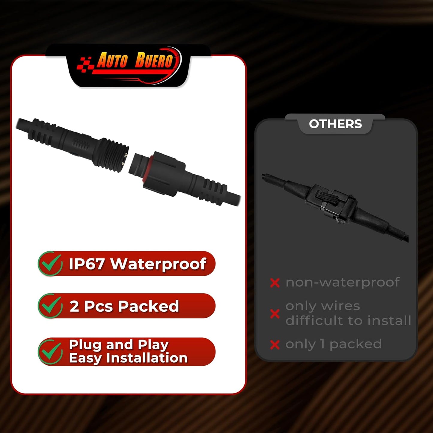 40 Pods Pure White LED Rock Lights Kit with Switch Wiring Harness,6500K 1080 LEDs Bright Rock Lights for Trucks,Waterproof Underglow Light for Car Jeep Off Road ATV UTV SUV